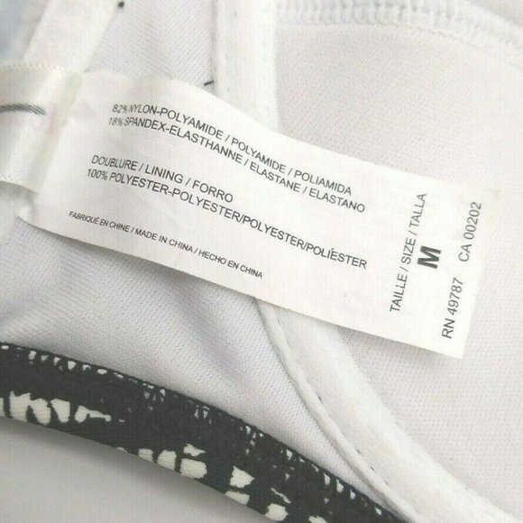 Altard State Swim Bikini Top Bandeau Medium Black - Picture 6 of 10